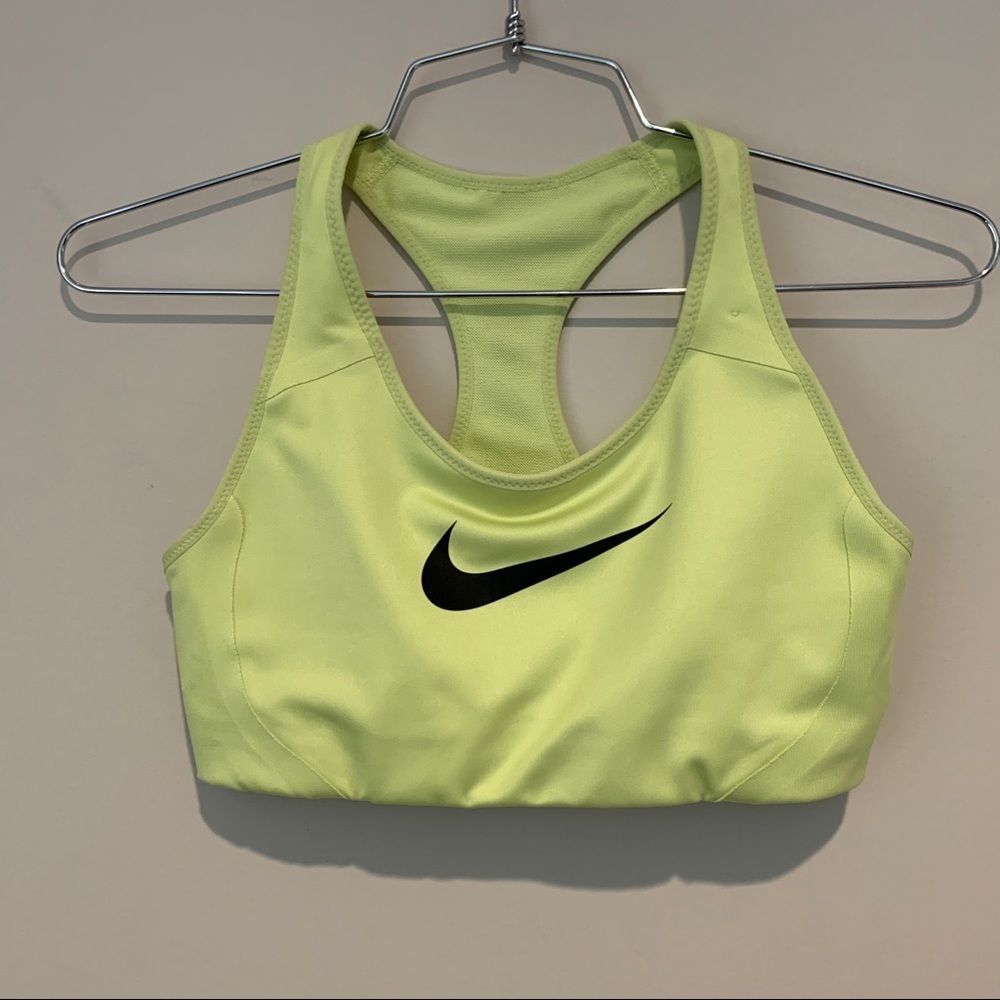 Green Nike Sports Bra